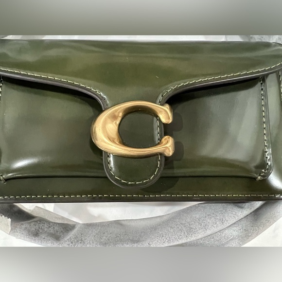 New! MINT CONDITION COACH Tabby Shoulder Bag 20 Spazzolato leather - Picture 3 of 12